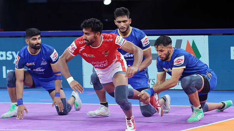 Haryana Steelers vs gujarat giants match report