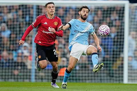 Britain Soccer Premier League: Manchester United vs Manchester City