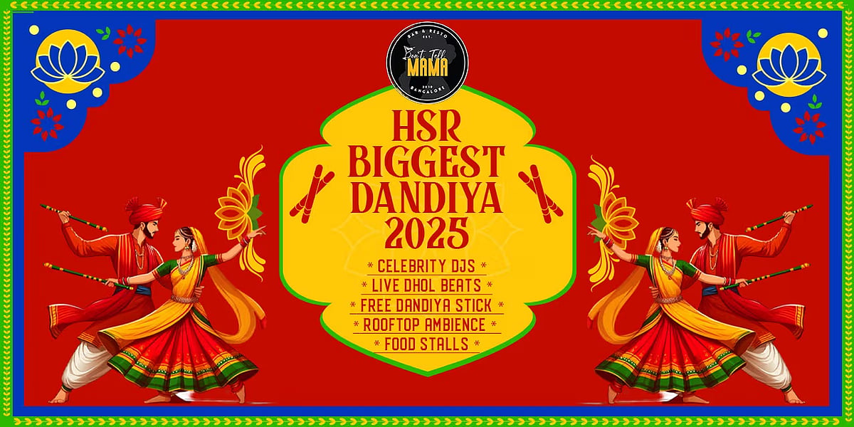 HSRs Biggest Dandiya Night at Dont Tell Mama