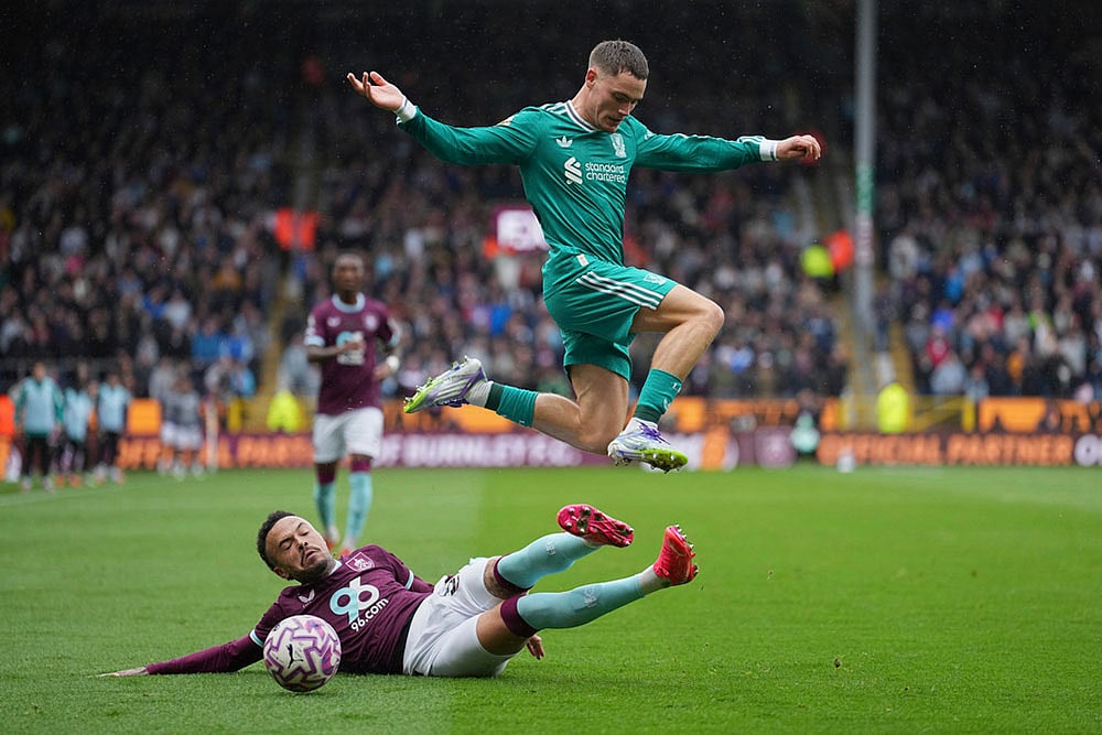 English Premier League 2025-26: Burnley vs Liverpool