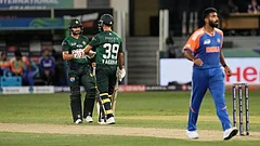 India Vs Pakistan, Asia Cup 2025: Bumrah in action. - | Photo: AP Photo/Fatima Shbair