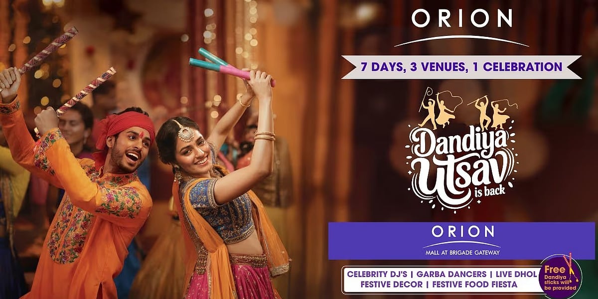 Bengalurus Biggest Dandiya Utsav at Orion Mall