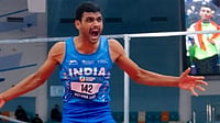 | Photo: Instagram/sarveshkushare_hj : High jumper Sarvesh Kushare finished third in Diamond League, becomes fourth Indian to do so.