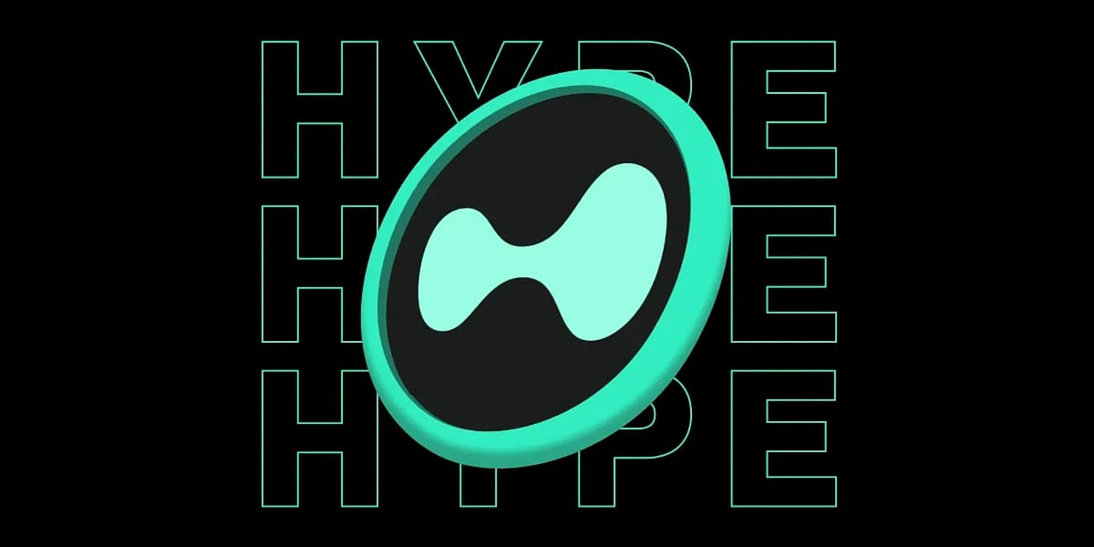 Aqua logo with HYPE text repeated in background on black