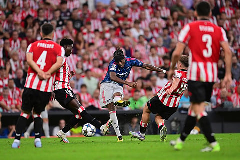 Champions League Soccer Match: Arsenal vs Athletic Bilbao