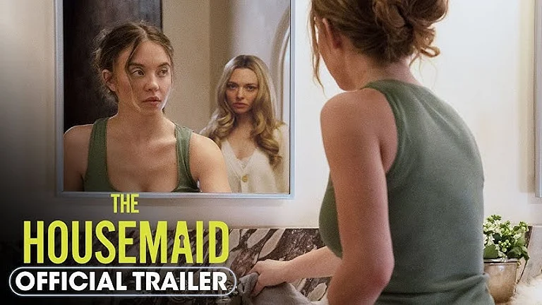 Sydney Sweeney and Amanda Seyfried in The Housemaid trailer - YouTube