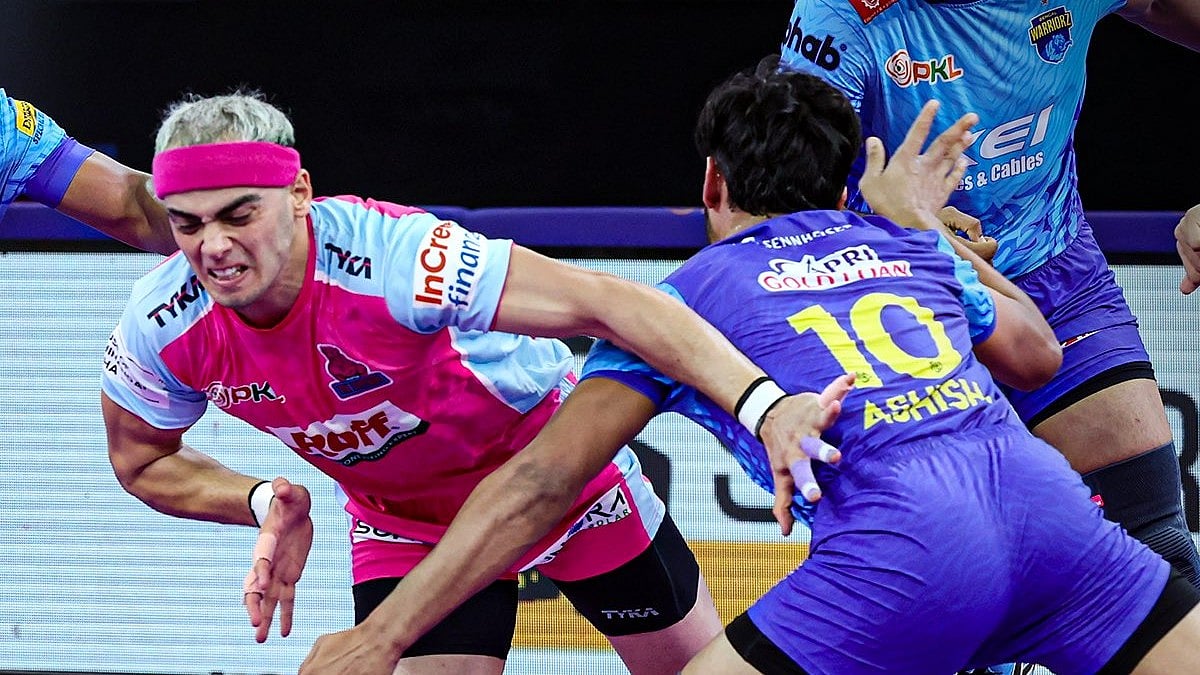 PKL : Jaipur Pink Panthers recorded a close victory over Bengal Warriorz