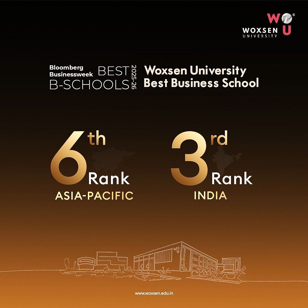 Woxsen University Excels In Bloomberg Asia-Pacific Business School Rankings 2025