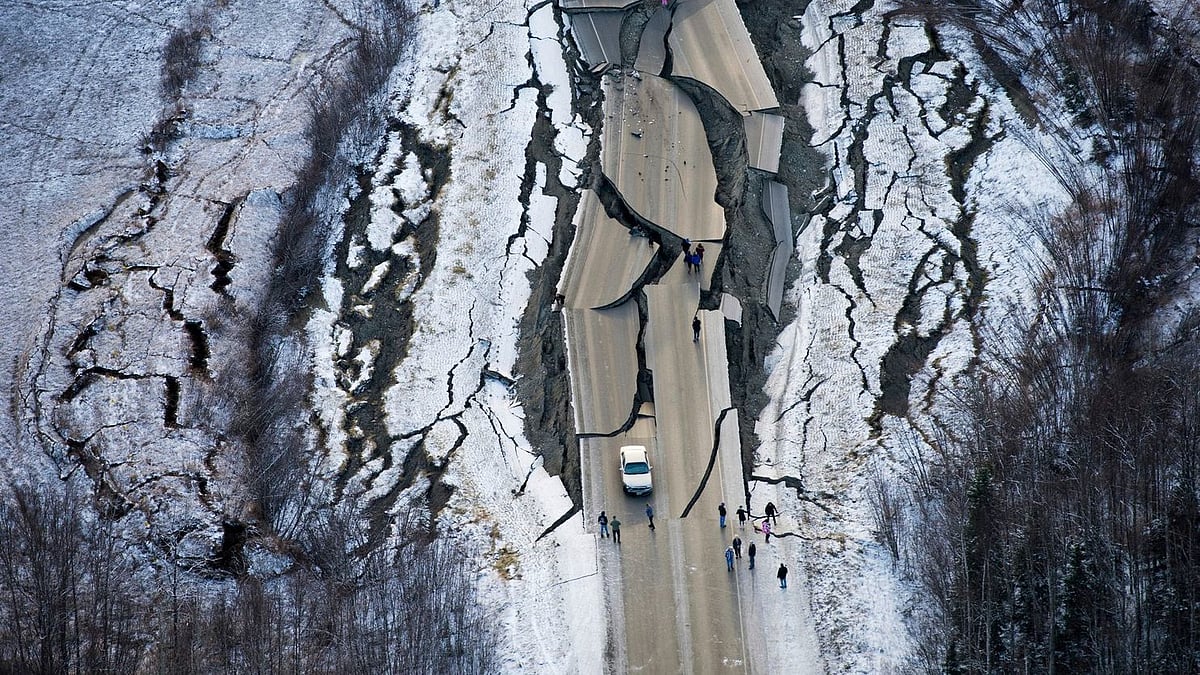 Powerful 7.8 Earthquake Hits Alaska Seas, Tsunami Warning Issued | representational image | - File Pic |