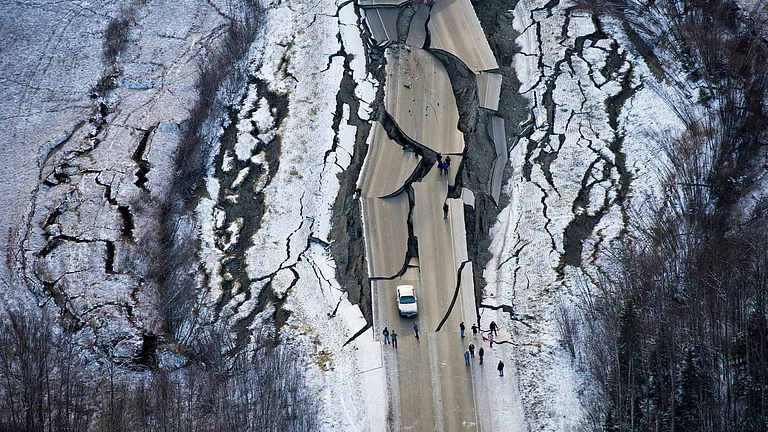 Powerful 7.8 Earthquake Hits Alaska Seas, Tsunami Warning Issued | representational image | - File Pic |