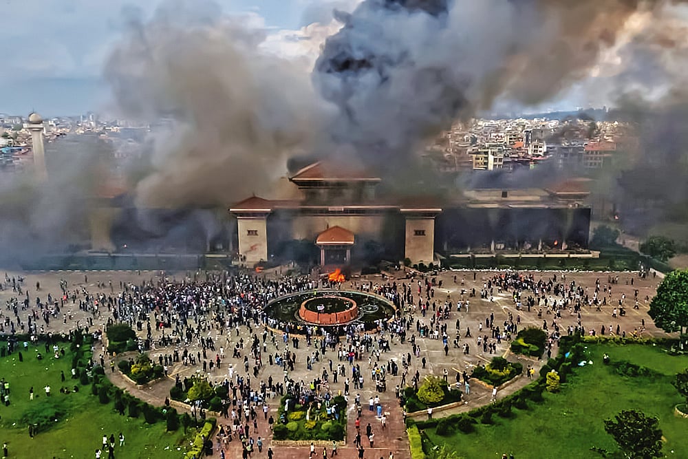 A Week That Was: Singha Darbar set on fire in Kathmandu
