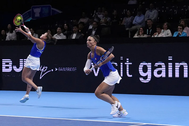 Italy vs Ukraine Billie Jean King Cup Semifinal