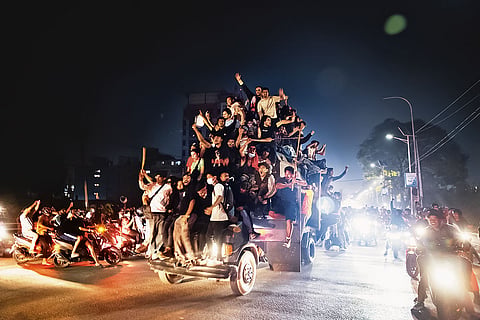 Total Takeover: A rally of Gen Z protesters circling the streets of Kathmandu on September 9, 2025