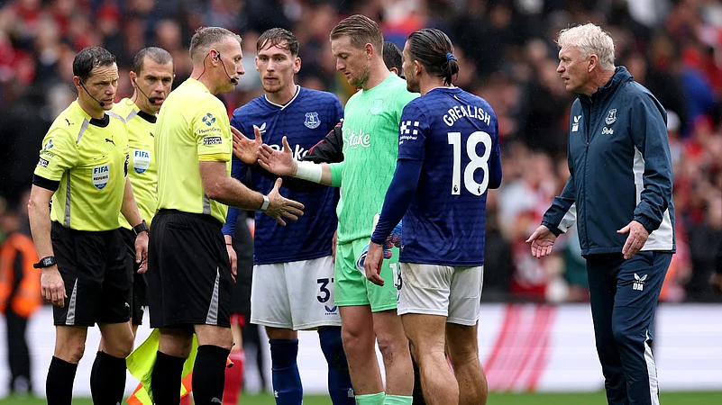 Liverpool Vs Everton Premier League 2025-26 David Moyes Jack Grealish Reaction