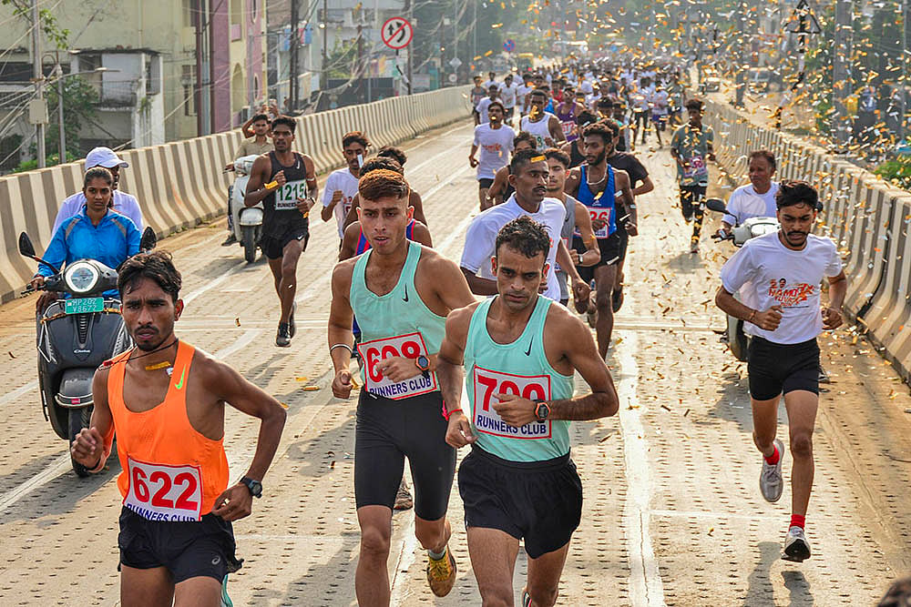 Namo Yuva Run in Jabalpur