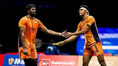 The Asian Games champions had hoped to end their title drought but squandered a 14-7 advantage in the opening game before slipping to a 19-21, 15-21 defeat in 45 minutes. - X/BAI_Media