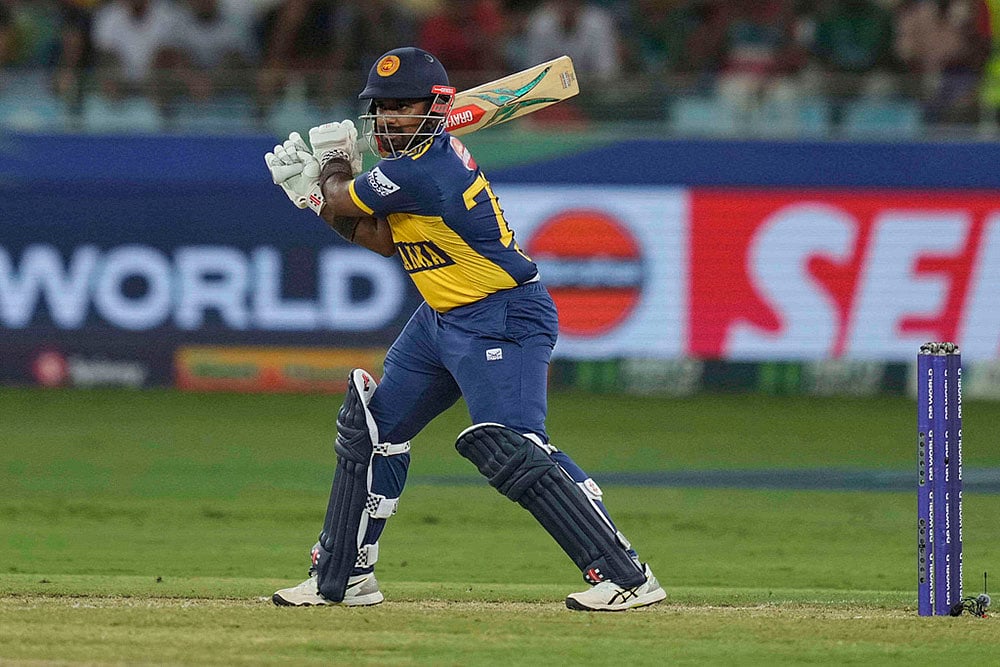 Asia Cup 2025 Super Four T20 match Sri Lanka Vs Bangladesh photos_Charith Asalanka