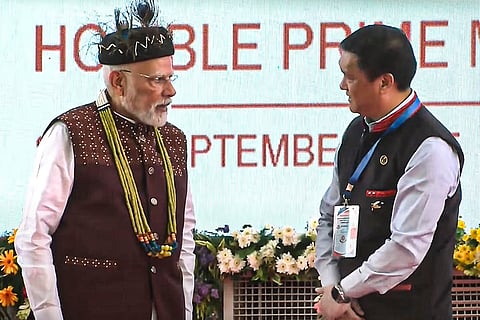 PM Modi in Arunachal Pradesh