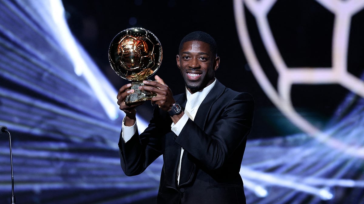 Ousmane Dembele won the Ballon d'Or - null