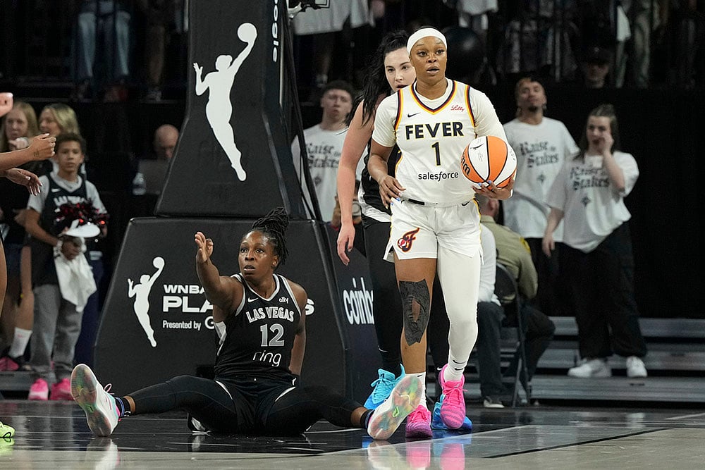 WNBA Playoffs Semifinals series, Game 1 Indiana Fever vs Las Vegas Aces_Chelsea Gray
