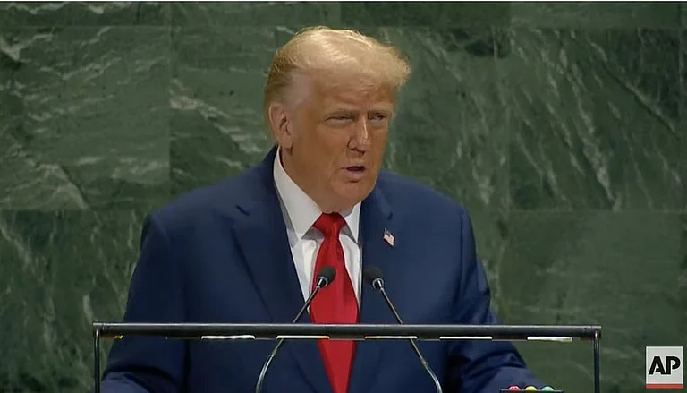 Trump ended by declaring himself the leader capable of uniting the global community, claiming his track record of brokering ceasefires. - X.com