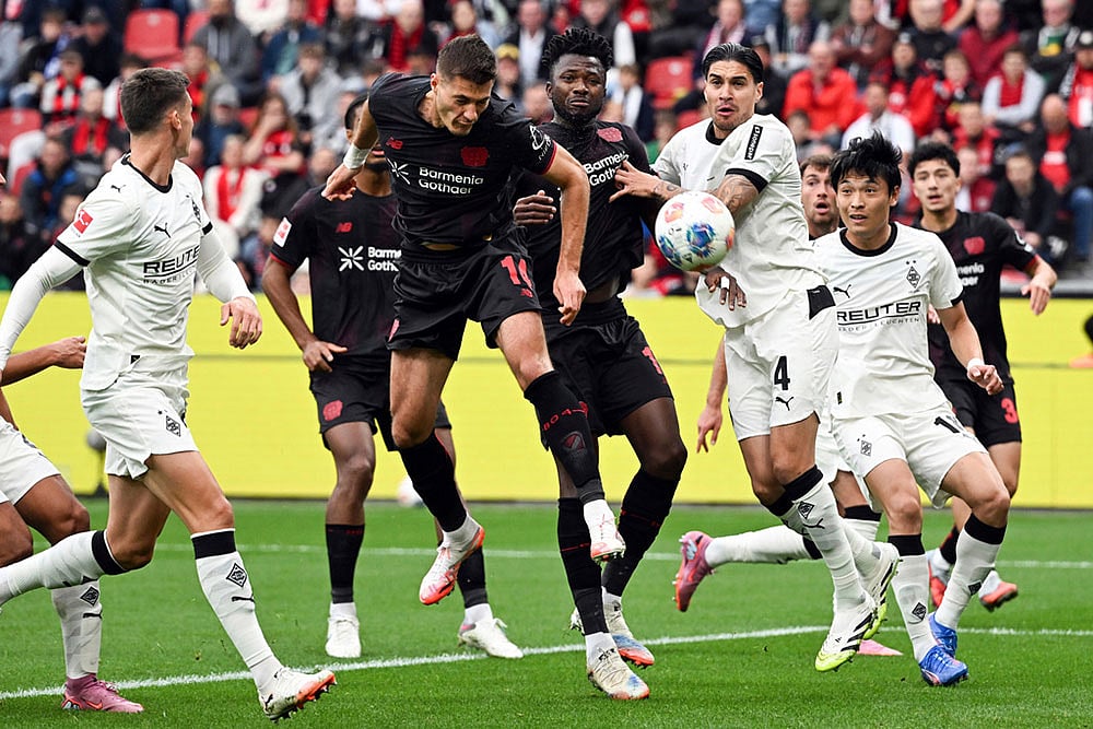 Germany Soccer Bundesliga: Borussia Mönchengladbach vs Bayer Leverkusen