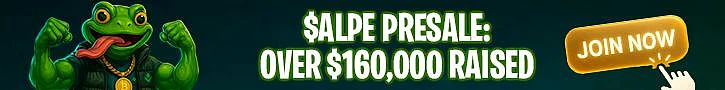 AlphaPepe presale raised $160,000 with Join Now button