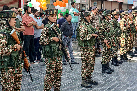 Security for CRPF DG's visit to Kashmir