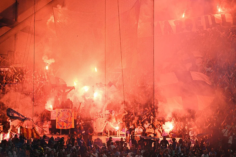French League One soccer match: Marseille vs Paris Saint-Germain