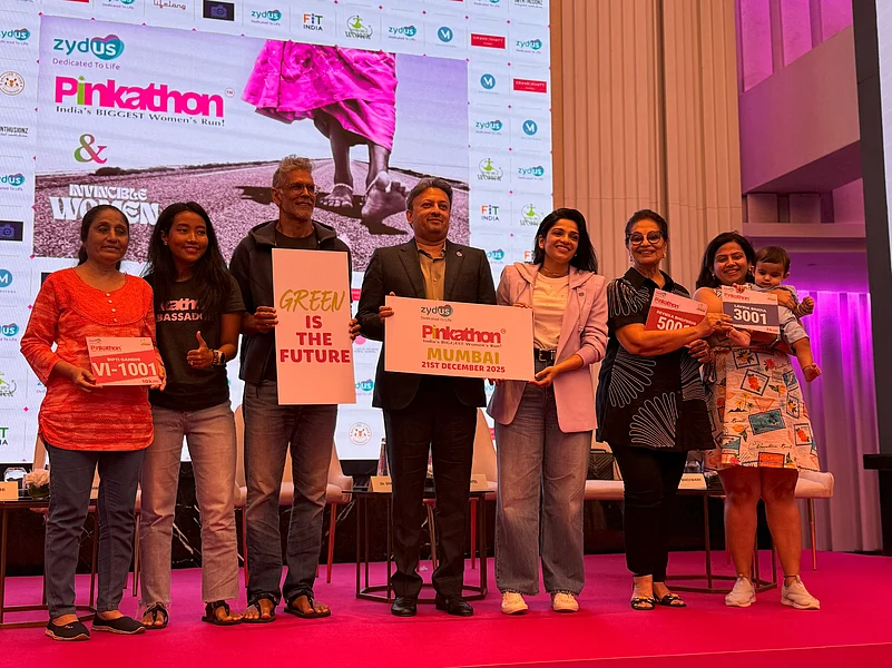 Zydus and Pinkathon promotional event