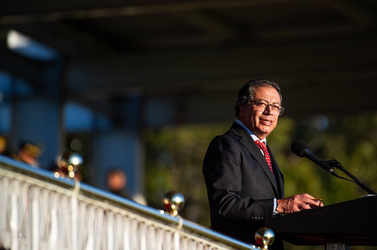 IMAGO / NurPhoto : Petro, who took office in August 2022 and is constitutionally barred from seeking a second term