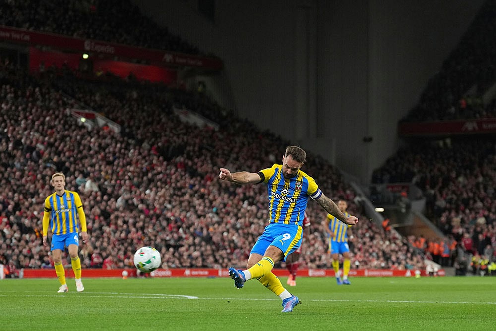 English Football League Cup Liverpool vs Southampton EFL match photos_Adam Armstrong 