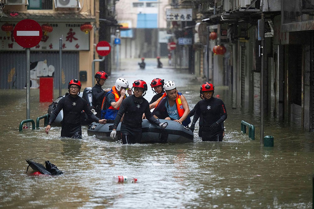 China Asia Super Typhoon Ragasa