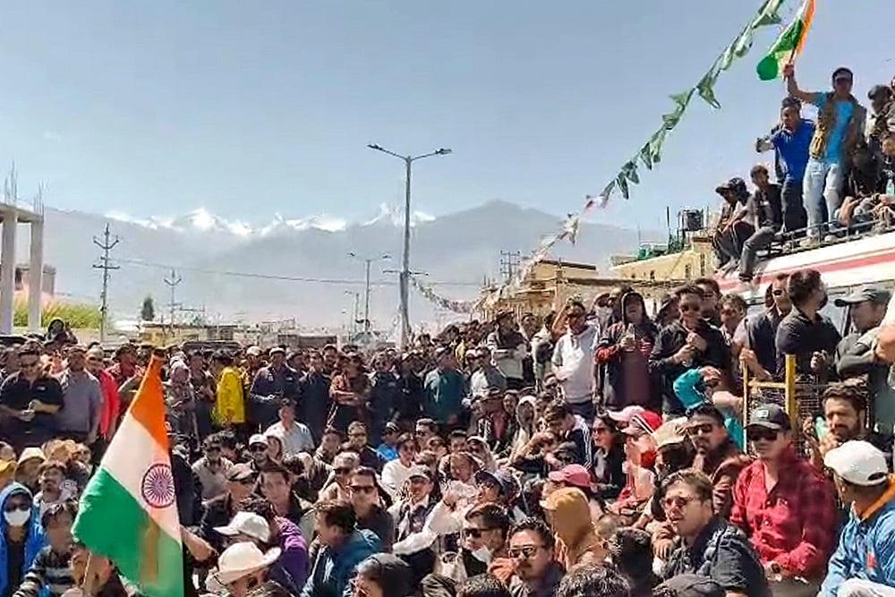 | Photo: PTI : Ladakh Tourism Stakeholders Seek Financial Relief After Violence Hits Industry