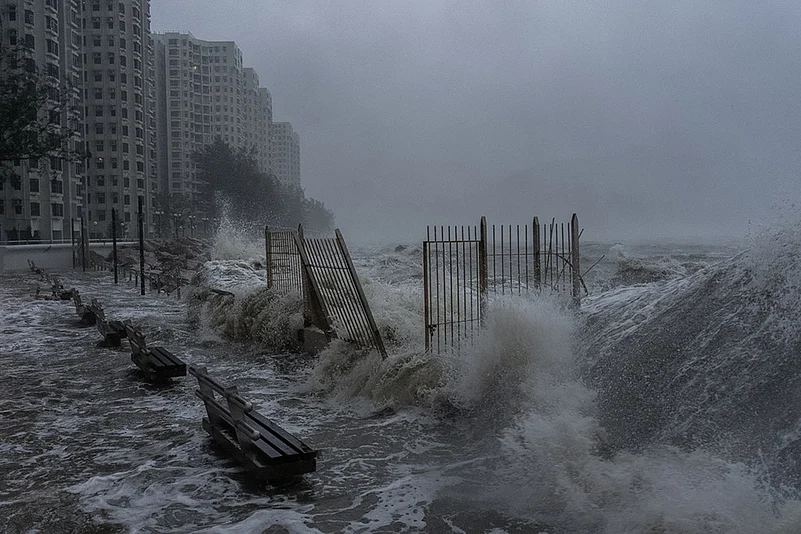 Representational Image - Typhoon Bavi Makes Landfall in China