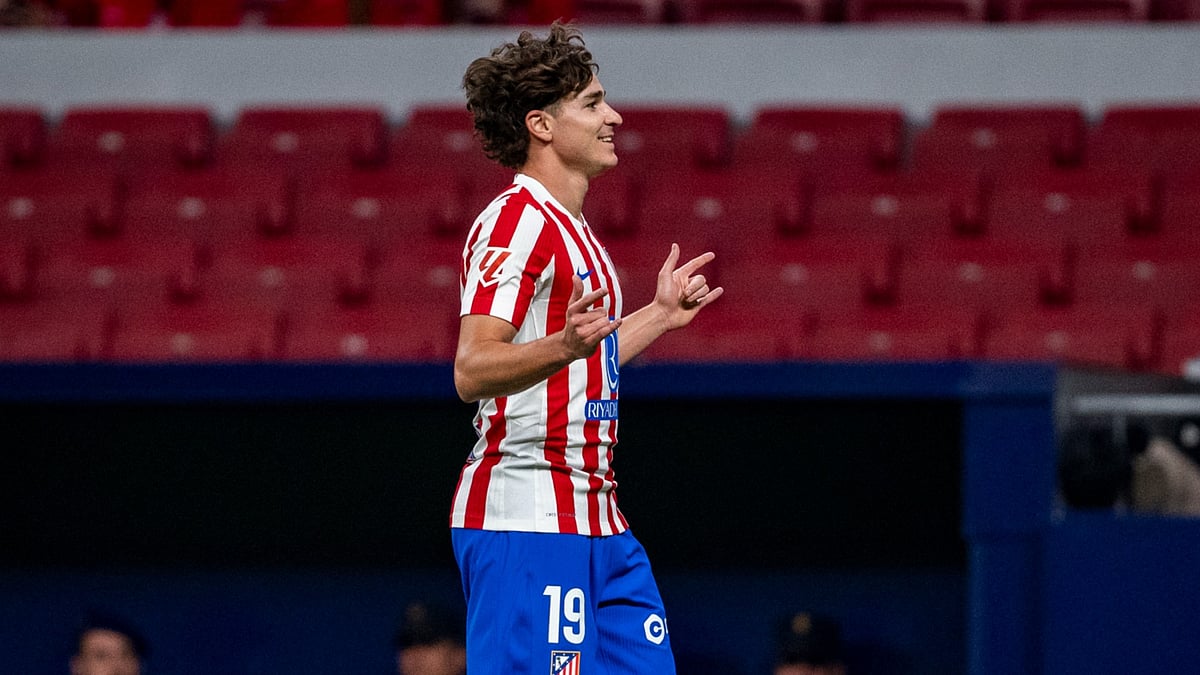 Julian Alvarez scored a hat-trick against Rayo Vallecano