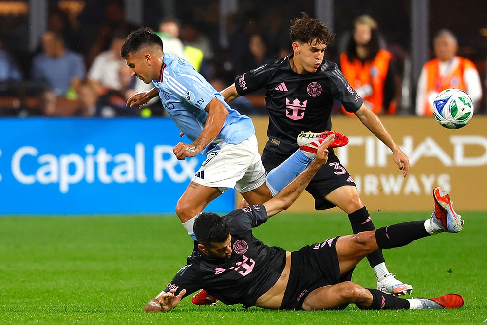 MLS soccer game New York City FC vs Inter Miami_Nicolas Fernandez Mercau