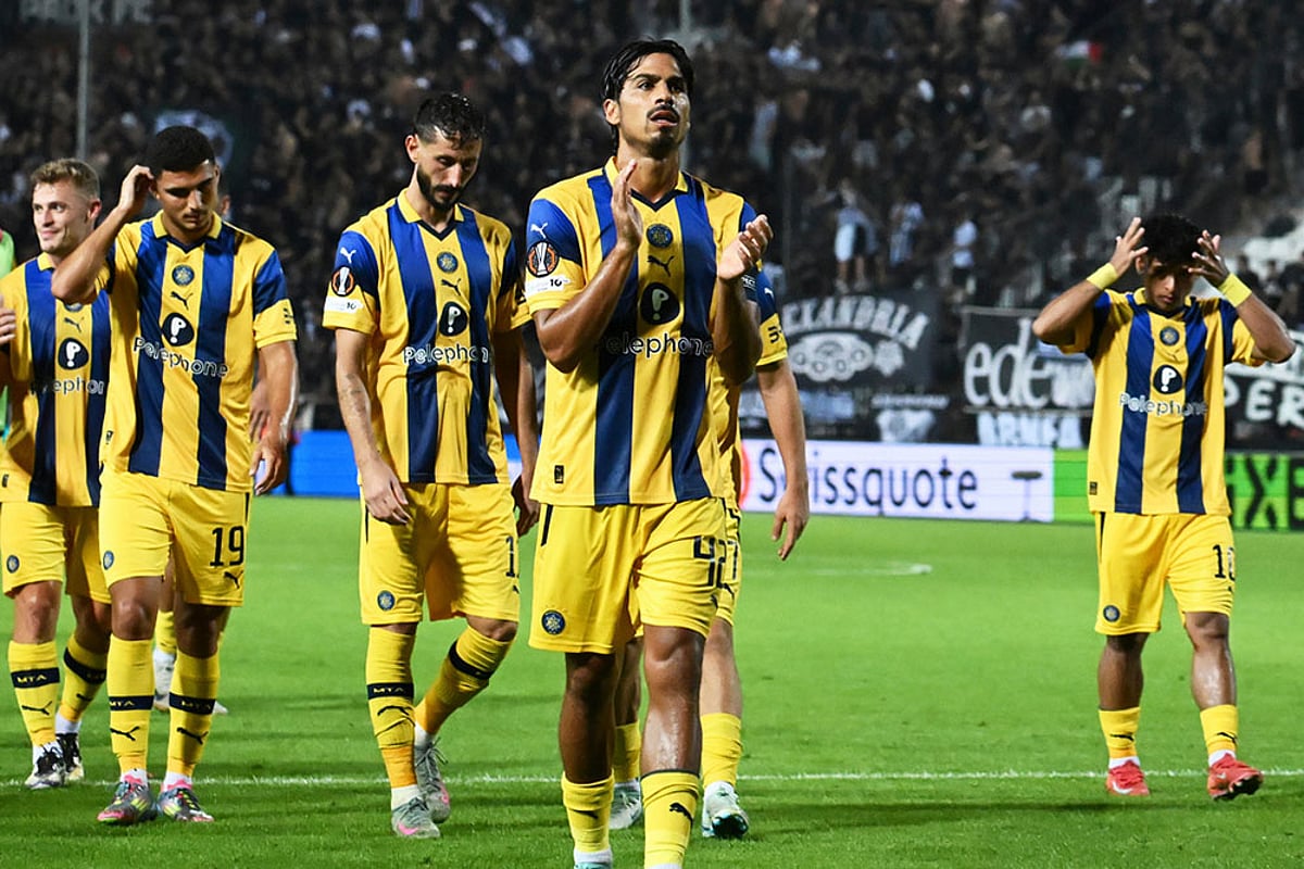 Europa League 2025-26 Soccer POAK FC Vs Maccabi Tel Aviv_1