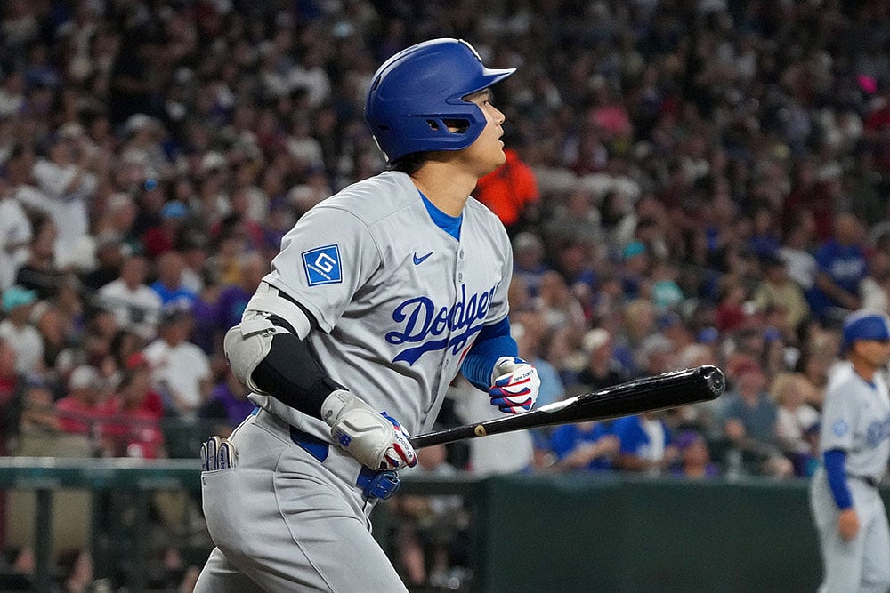 MLB NL West title match Los Angeles Dodgers vs Arizona Diamondbacks_Shohei Ohtani