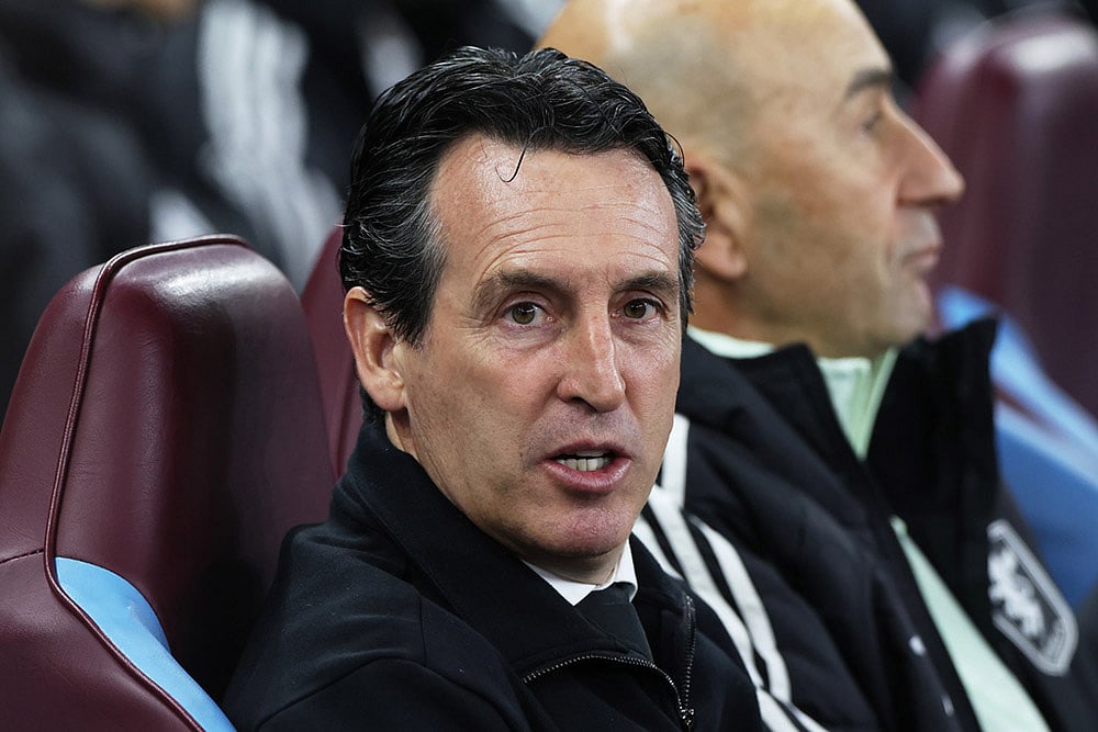 UEFA Europa League soccer Aston Villa vs Bologna_Unai Emery