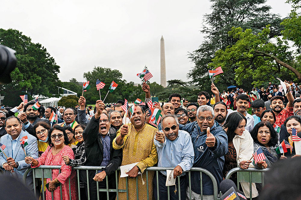 | Photo: Imago/Zuma Press : Where Are They Now?: NRIs celebrate during Prime Minister Narendra Modi’s visit to the White House on June 22, 2023