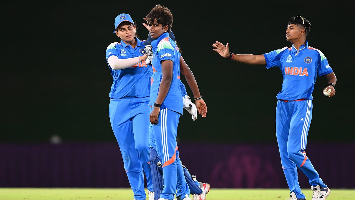 X/BCCI Women : For India, Shree Charani was the pick among the bowlers with 3/49 while Kranti Goud and Arundhati Reddy took two wickets apiece.