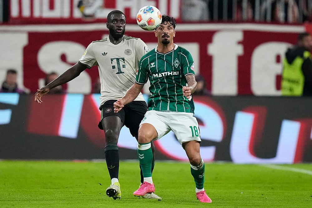 Germany Soccer Bundesliga: Werder Bremen vs Bayern Munich