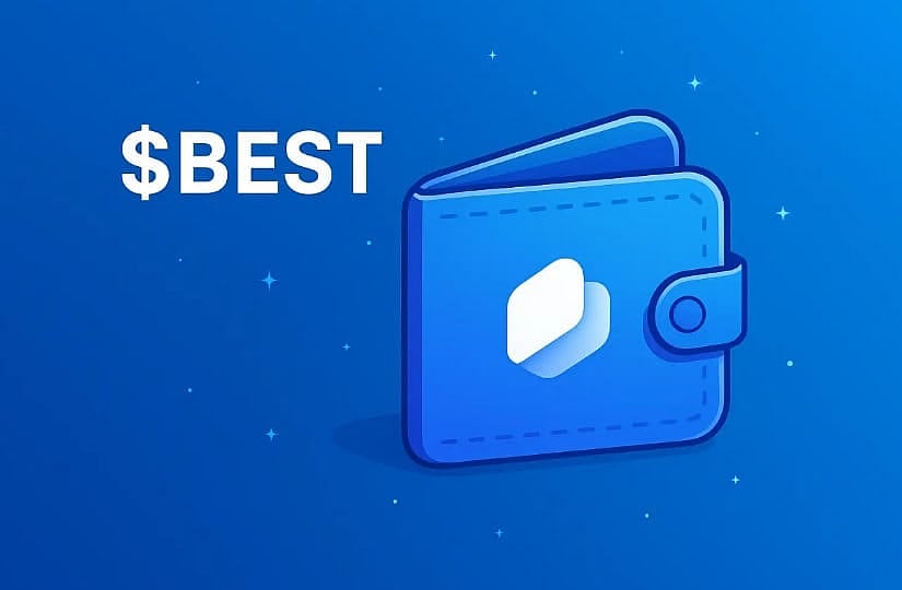 $Best with wallet icon