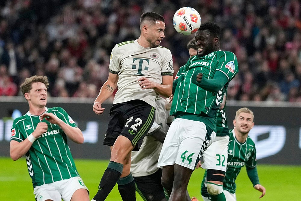 Bundesliga Soccer: Werder Bremen vs Bayern Munich