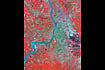 | Photo: Imago/Piemags : A Familiar Place: Satellite image of the city of Kolkata