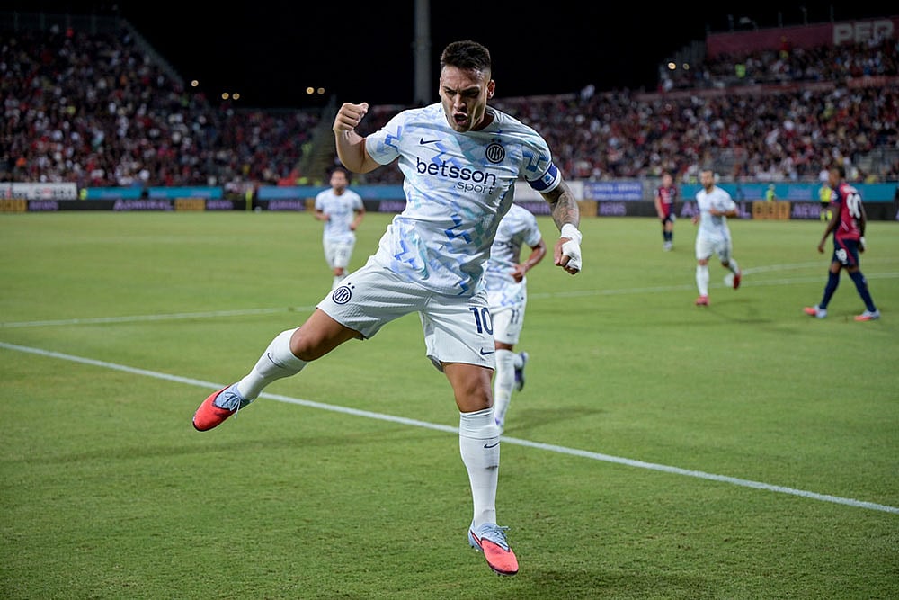 Italy soccer Serie A 2025-26 Cagliari Calcio vs Inter Milan_Lautaro Martinez