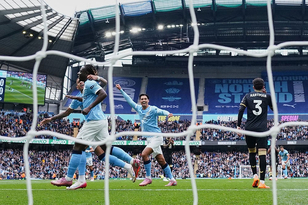 Britain soccer Premier League 2025-26 Burnley and Manchester City_2