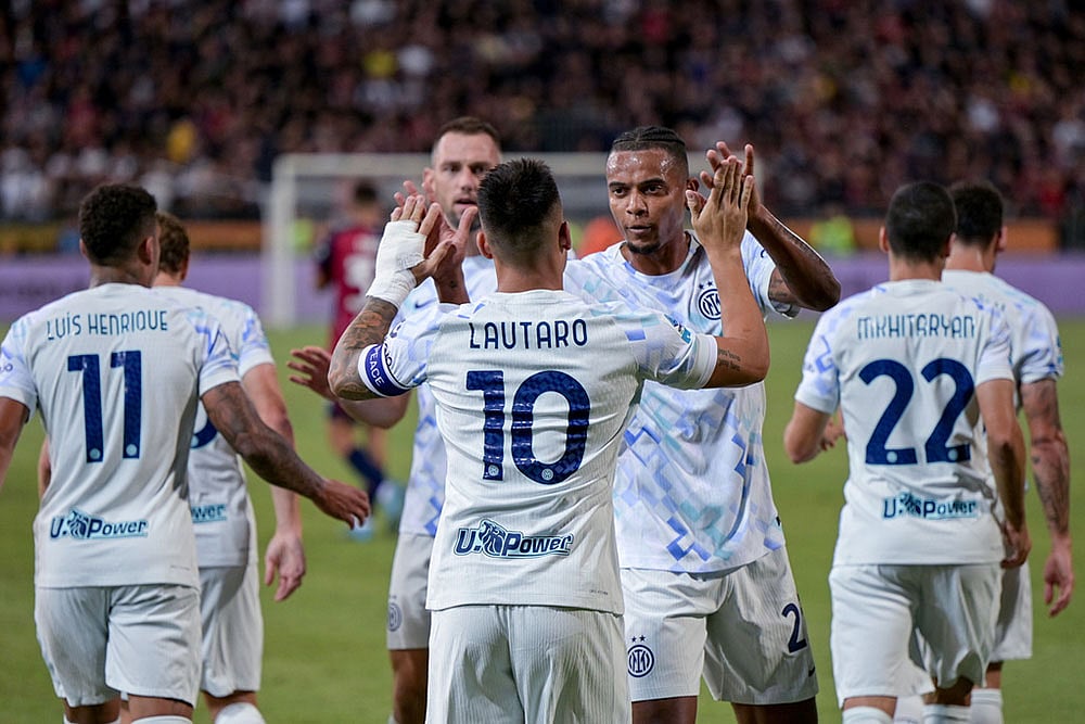 Italy soccer Serie A 2025-26 Cagliari Calcio vs Inter Milan_Lautaro Javier Martinez