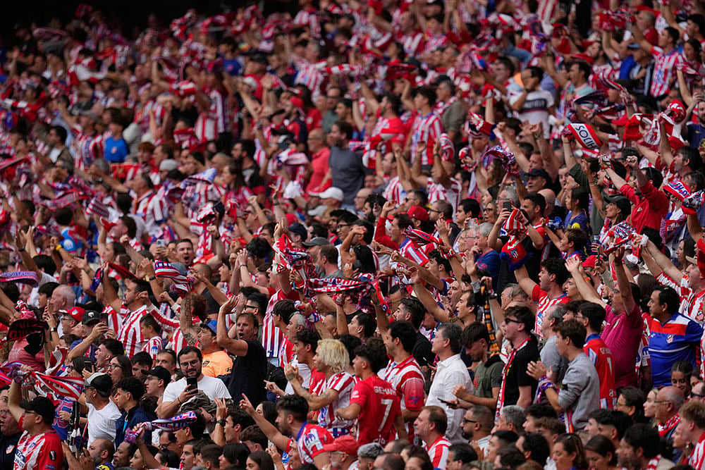 Spain soccer La Liga 2025-26 Atletico Madrid vs Real Madrid: 2